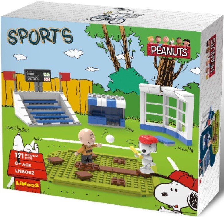 

Конструктор Miniso Snoopy Collection 6389 Игра CB BSBL