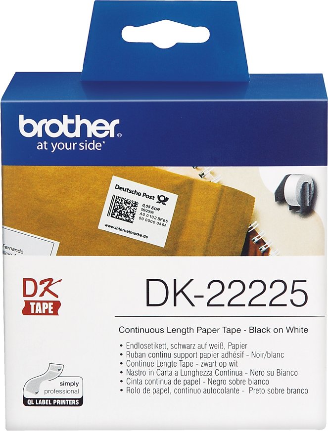 

Термобумага Brother DK-22225 (38 мм, 30.48 м)