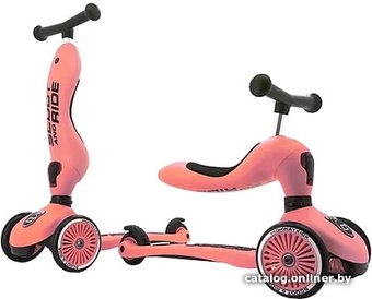 Трехколесный самокат Scoot & Ride Highwaykick 1 (peach)