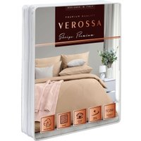 Семейный комплект постельного белья Verossa Stripe Семейный 747406 (Bronze, 70x70, 2шт, 50x70, 2шт)
