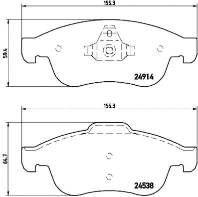 

Brembo P68050