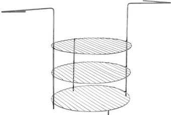 Этажерка универсальная к тандырам Амфора 3-х ярусная (большая)