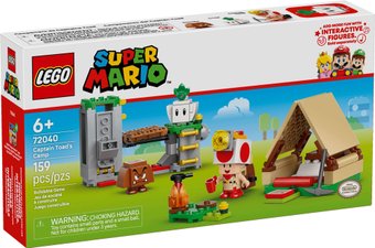 Конструктор LEGO Super Mario Лагерь капитана Тоада 72040