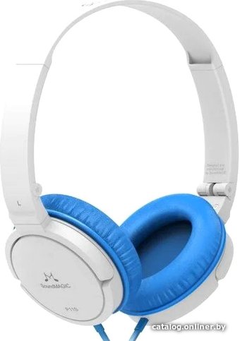 Наушники SoundMagic P11S (белый/синий)