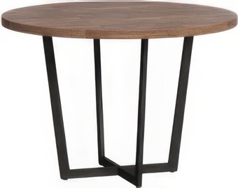 Кухонный стол LoftyHome Саутфилд Раунд 1627031 (коричневый)