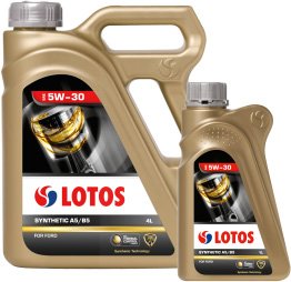 Моторное масло Lotos Synthetic A5/B5 5W-30 5л