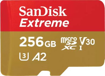 

Карта памяти SanDisk Extreme SDSQXAV-256G-GN6MA microSDXC 256GB