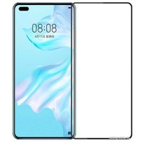 Защитное стекло Case 111D для Huawei P40 (черный глянец)