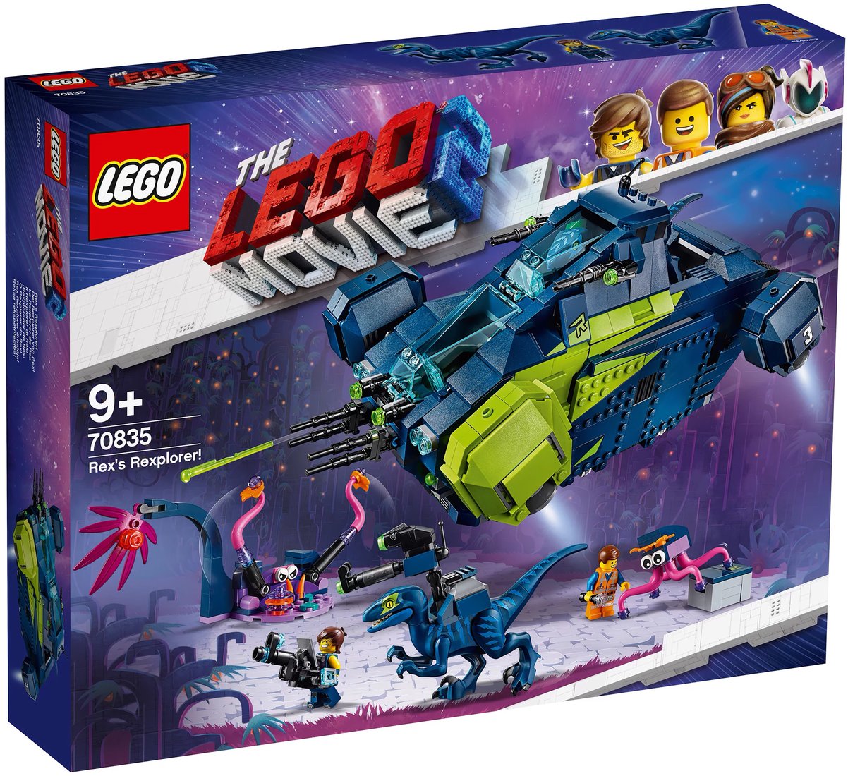 

Конструктор LEGO The LEGO Movie 2 70835 Рэксследователь Рэкса