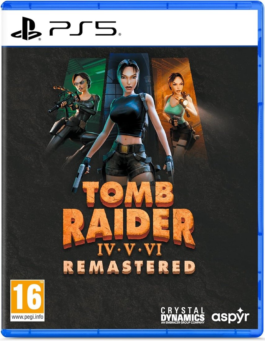 

Tomb Raider IV-VI Remastered для PlayStation 5
