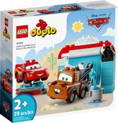 DUPLO Disney 10996 Развлечение на автомойке Молнии Маккуина и Мэтра