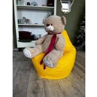 Кресло-мешок Flagman Груша Мини Г0.0-07 (желтый дюспо)