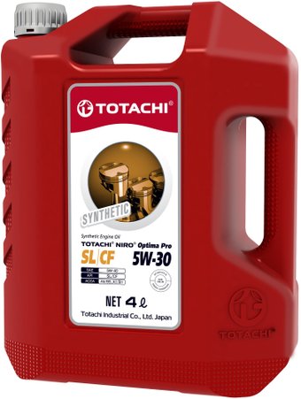 Моторное масло Totachi Niro Optima Pro Synthetic 5W-30 SL/CF A5/B5 4л