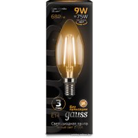 Светодиодная лампочка Gauss Filament Candle E14 9 Вт 2700 К 103801109