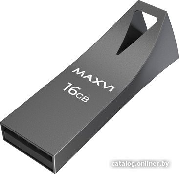 USB Flash Maxvi MK2 16GB (темно-серый)