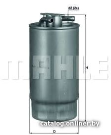 Топливный фильтр Mahle Knecht KL1601