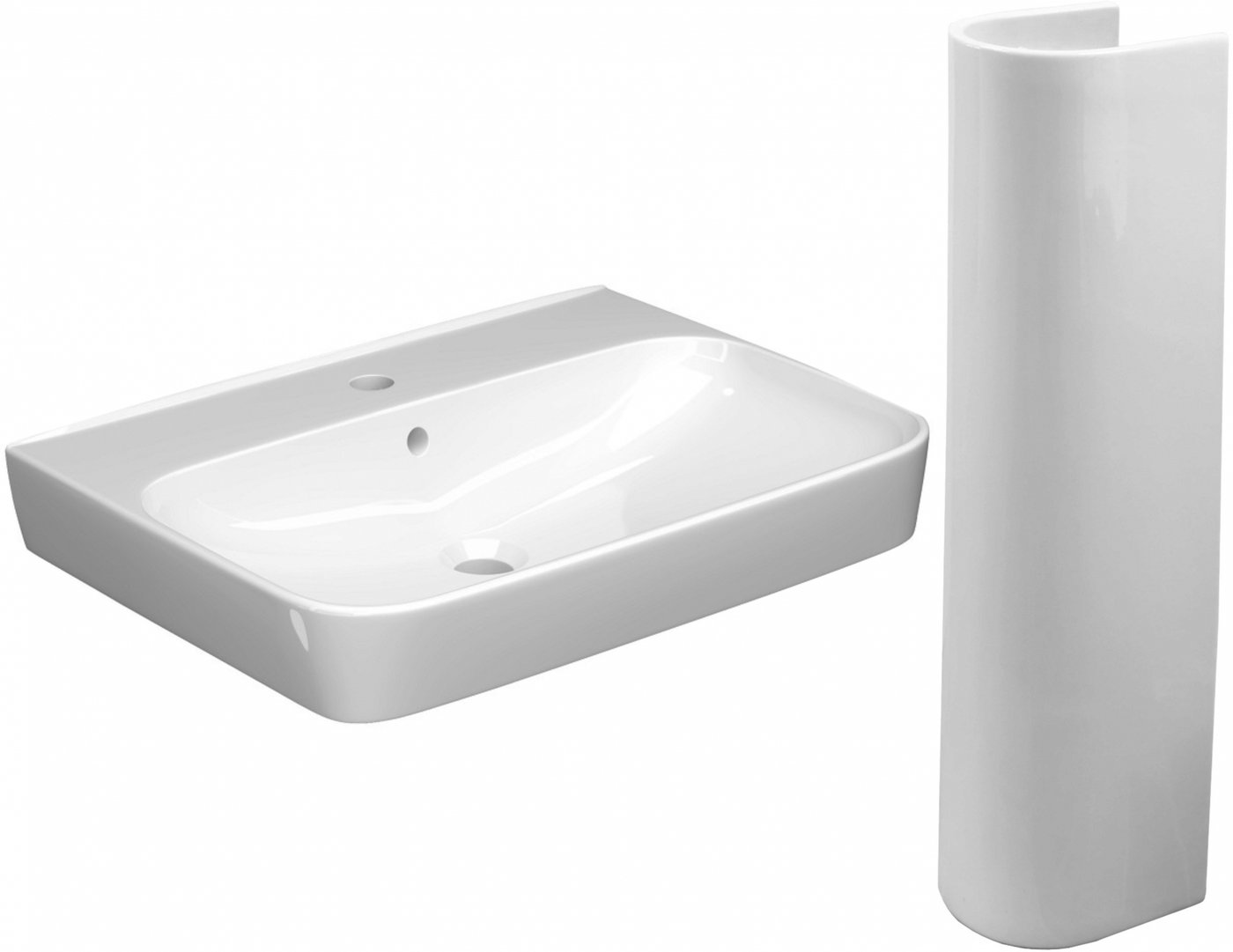 

Умывальник Керамин Сканди 60 (с пьедесталом)