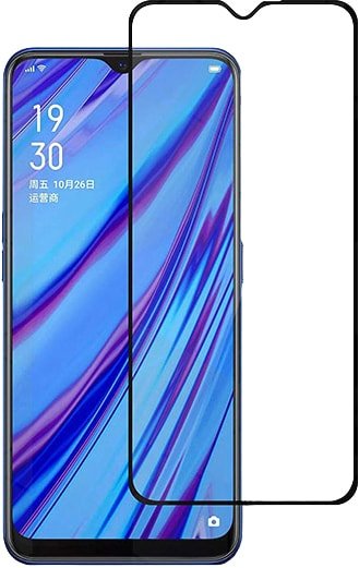 

Защитное стекло KST Full glue для Realme C3 (черное)