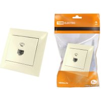 Розетка телефонная TDM Electric Лама SQ1815-0115