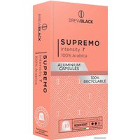 Кофе в капсулах BrewBlack Supremo Intensity 7 Aluminium 10 шт