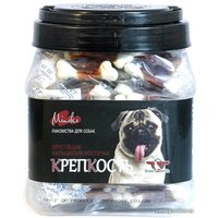 Лакомство для собак GreenQZin Миники Крепкость кальциевая косточка с уткой 520 г