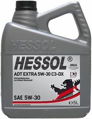 

Моторное масло Hessol ADT Extra SAE 5W-30 C3-DX 5л