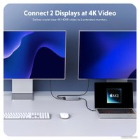Адаптер Hyper HyperDrive Dual 4K HDMI Adapter for M1/M2/M3 MacBook HDM1 в Бресте