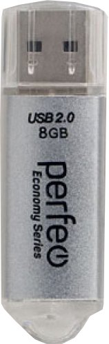 

USB Flash Perfeo E01 8GB (серебристый)