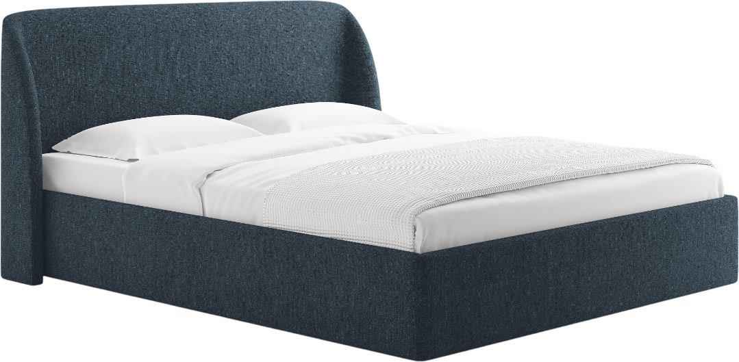 

Кровать Сонум Nicole 160x190 (кашемир синий)