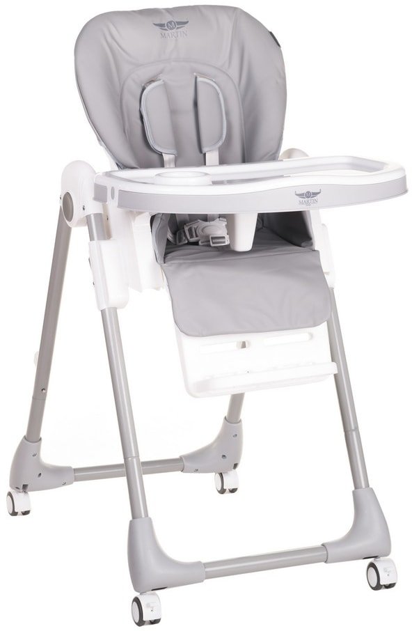 

Высокий стульчик Martin Noir Tody (mercury gray) 0+