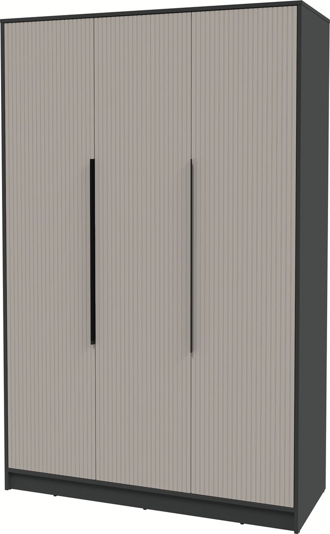 

Шкаф распашной Интерлиния Концепт Лайн КТ-Ш3 (антрацит/луна)