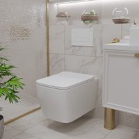 Унитаз подвесной Roxen Cube Tornado 530135-01