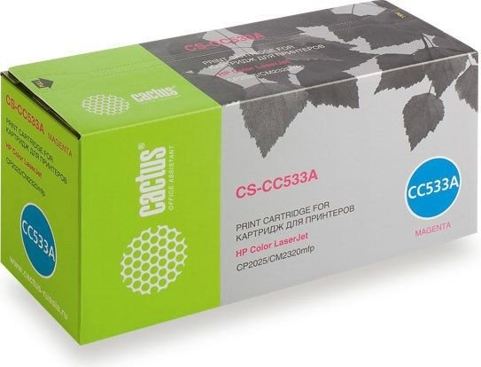 

Картридж CACTUS CS-CC533A (аналог HP CC533A)
