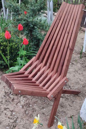 Шезлонг Wooden Story Кентукки (тик)