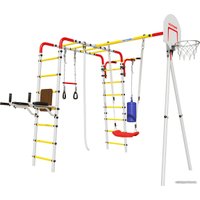 Детский спортивный комплекс Romana Fitness 103.20.05 + 1.Д-26.01 (качели пластиковые)