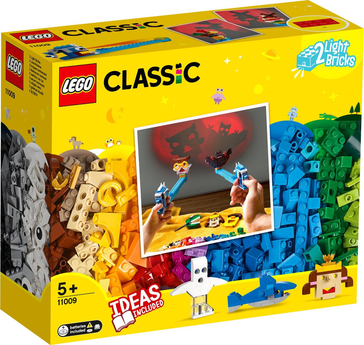 

Конструктор LEGO Classic 11009 Кубики и освещение