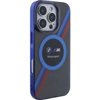 Чехол для телефона BMW Motorsport PC/TPU Circle and Tricolor (MagSafe) для iPhone 16 Pro Max BMHMP16X23HTPUK