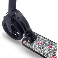 Двухколесный подростковый самокат Indigo City IN051 (черный)