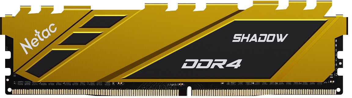 

Оперативная память Netac Shadow 8ГБ DDR4 3200 МГц NTSDD4P32SP-08Y
