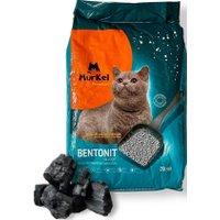 Наполнитель для туалета MurKel Бентонит 20л (уголь)