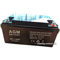 Аккумулятор для ИБП AGM Battery GPL 12650 (12В/65 А·ч)