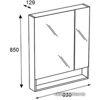  Roca Шкаф с зеркалом [ZRU9302700]