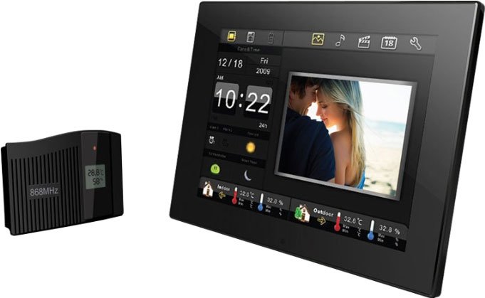 

Метеостанция-фоторамка Digma PFWS-807