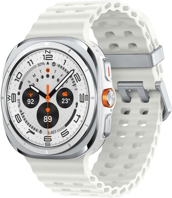Samsung Galaxy Watch Ultra 47 мм LTE (белый титан)