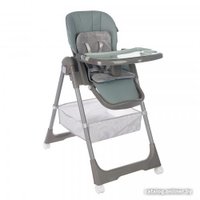 Высокий стульчик Martin Noir Tody Lux (loft green) 0+