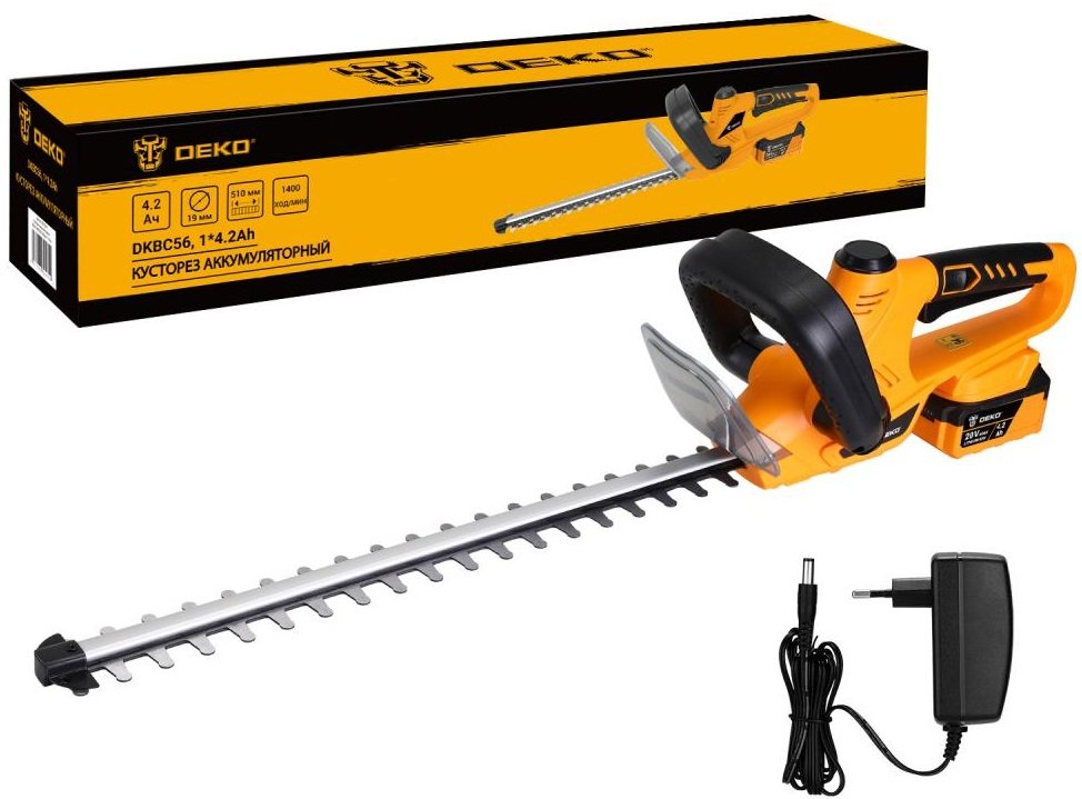 

Кусторез Deko DKBC56 083-2041 (с 1-им АКБ)