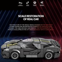 Конструктор Reobrix Technolgie 685 Bugatti La Voiture Noire