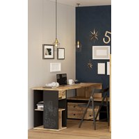 Стол Involux Приставка Ласкар 169S005 правый (дуб натюрель/графит) в Бресте