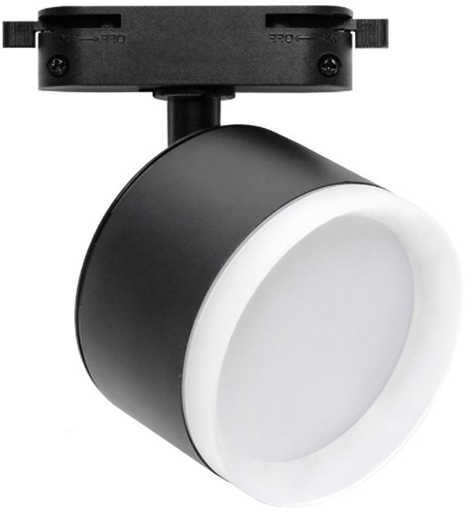 Трековый светильник In Home TR-GX53 SBM-EL-BL 4690612056388 (с лампой LED-GX53-VC 18Вт 230В)