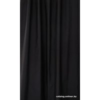 Шторка-занавеска для ванны Home One Linen 180x200 412878 (черный)